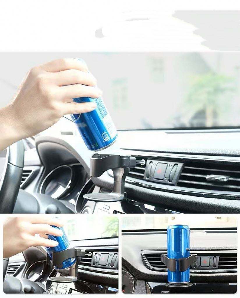 Universal Single Din Cup Holder - Jielun CC854358385441 Air Vent Drink Ashtray Bracket